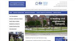 Desktop Screenshot of cambrianway.net