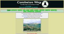 Desktop Screenshot of cambrianway.org.uk