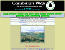 Tablet Screenshot of cambrianway.org.uk